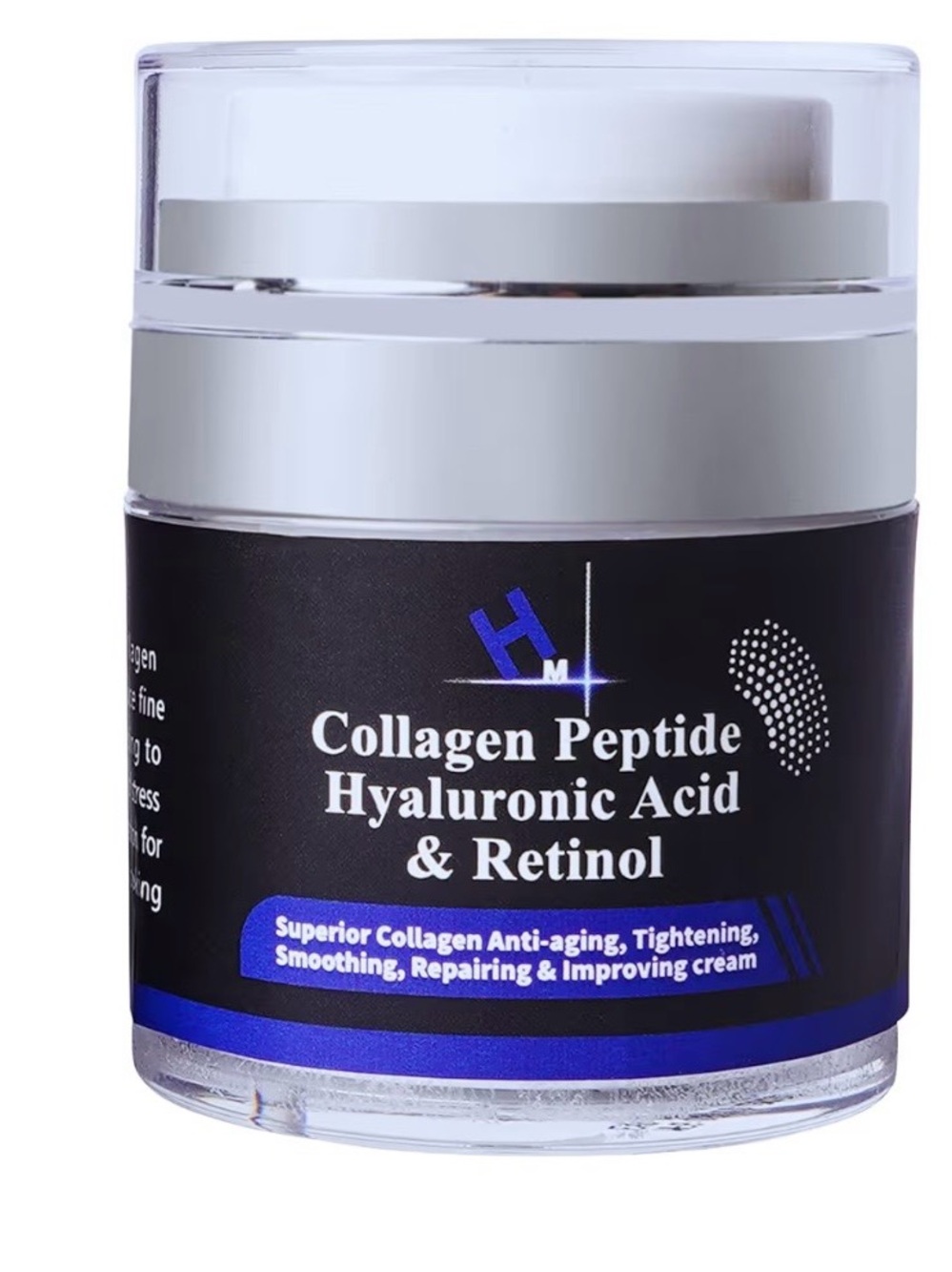 HABEED MALIK Collagen Peptide Hyaluronic Acid & Retinol Moisturizer Exp 09/26